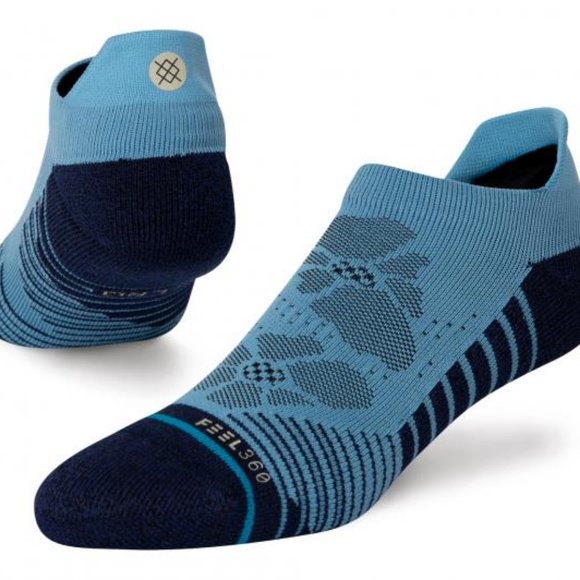 Stance Flower Fields Athletic Ankle Socks Large